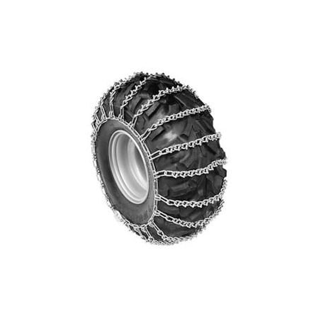 Peerless Chain ATV V-Bar Tire Chains, 4 Link Spacing, Steel, PR 1064355
